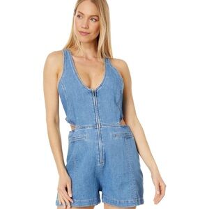 Levi's Denim Rydon Cutout Romper